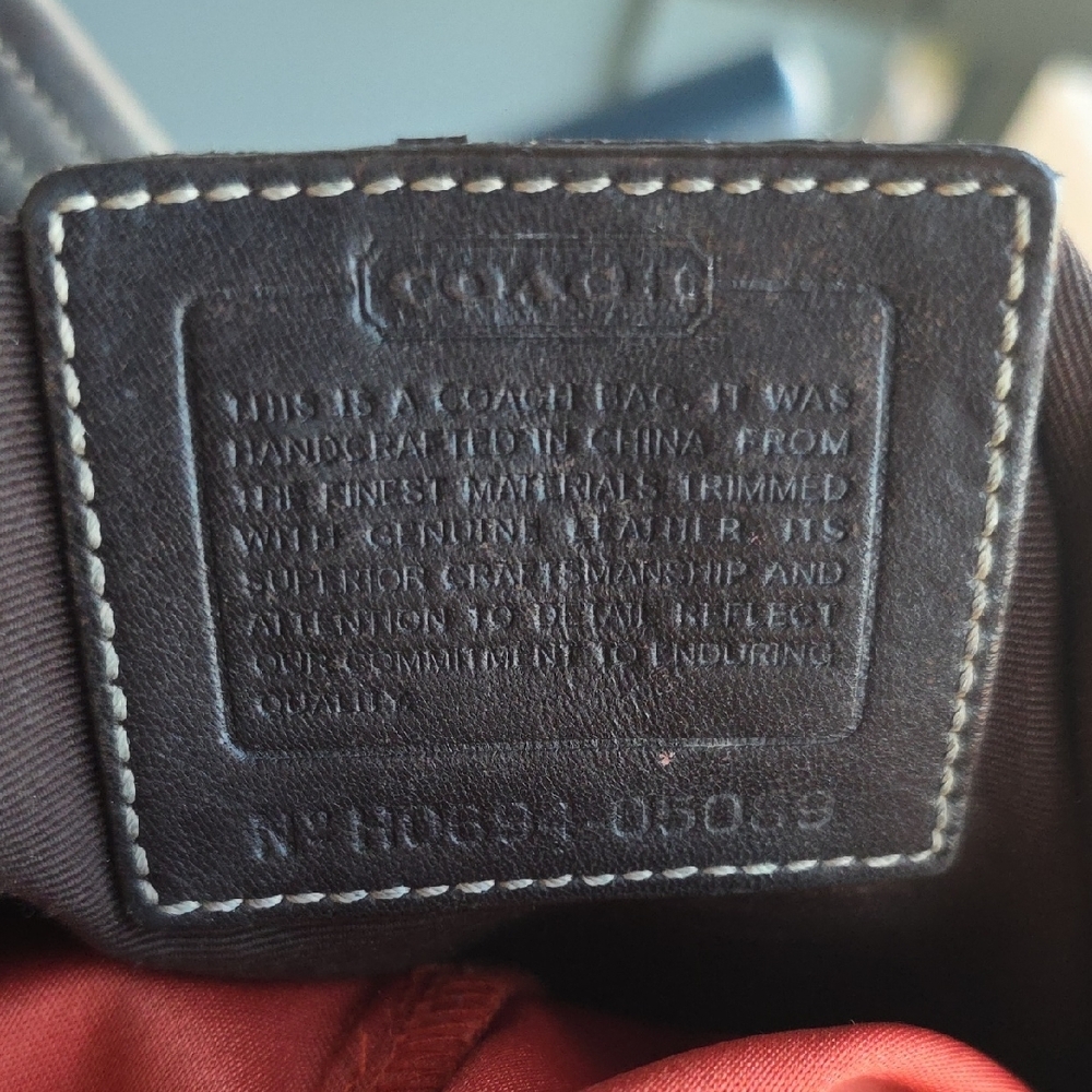 Coach Rare Vintage Braided Buckle Bag - Picture 13 of 14